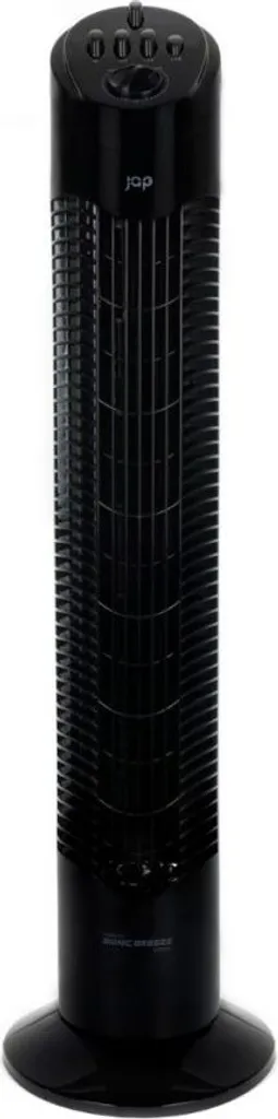 JAP Quebec Oszillierender Leise Turmventilator - 3 Geschwindigkeitsstufen - Drehend - Säulenventilator Mit Timer - Weiß 1 JAP Quebec Oszillierender Leise Turmventilator - 3 Geschwindigkeitsstufen - Drehend - Säulenventilator Mit Timer - Weiß