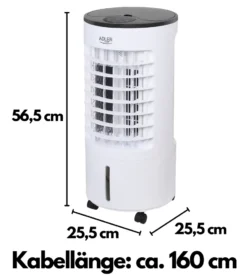 Adler Echos Aircooler 5,5 L Wassertank | 3 Modi Mit Fernbedienung -Unold Store 0fa2c11f235b451020605245e9ab3bf6