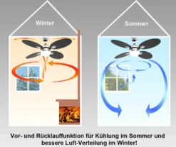 V-tac VT-6043 Deckenventilator Mit Beleuchtung - CCT - Fernbedienung 22 V-tac VT-6043 Deckenventilator Mit Beleuchtung - CCT - Fernbedienung -Unold Store 104c4da378546f4ae030abae7720b277