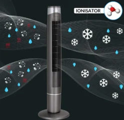 Monzana Turmventilator 6 Geschwindigkeitsstufen 120cm 3 Modi Timer Fernbedienung 10 Monzana Turmventilator 6 Geschwindigkeitsstufen 120cm 3 Modi Timer Fernbedienung -Unold Store 19308d5e9dc08aa51011d4326ede6275