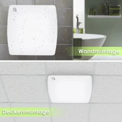 EINFEBEN Badlüfter Einbauventilatoren 150mm Feuchtesensor Timer CE Ventilator Mit Rueckflussleitblech Wandluefter 10 EINFEBEN Badlüfter Einbauventilatoren 150mm Feuchtesensor Timer CE Ventilator Mit Rueckflussleitblech Wandluefter -Unold Store 195158faa3eda2887f0c1a04211aa987