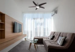 Globo Lighting VENTILATOR Metall Nickel Matt, MDF Wenge, Glas Opal, Fernbedienung, Batterie Inkludiert 2x AAA,, Max. Motorleistung 55W, Optimale Raumnutzung 30m², Abkühlung, Aufheizen, Geschwindigkeitsstufen 80/95/170 RPM, ø: 1320mm, H: 372mm, Exkl. 1x E14 60W 230V -Unold Store 199ed8a79973ff52a330987876b9ba3e