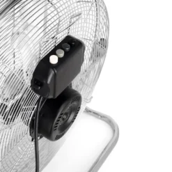 Pro Breeze 50 Cm Bodenventilator Aus Chrom, Ventilator Mit 3 Geschwindigkeitsstufen Und Verstellbaren Ventilatorkopf - Windmaschine Für Fitnessstudio Oder Werkstatt -Unold Store 1bb02ef12ad5d92a18588d8797cfaf75