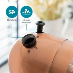 Tristar Retro Standventilator VE-5971 50 W 40 Cm Kupferfarben -Unold Store 1d9232e2161049109d113db054dae7a9