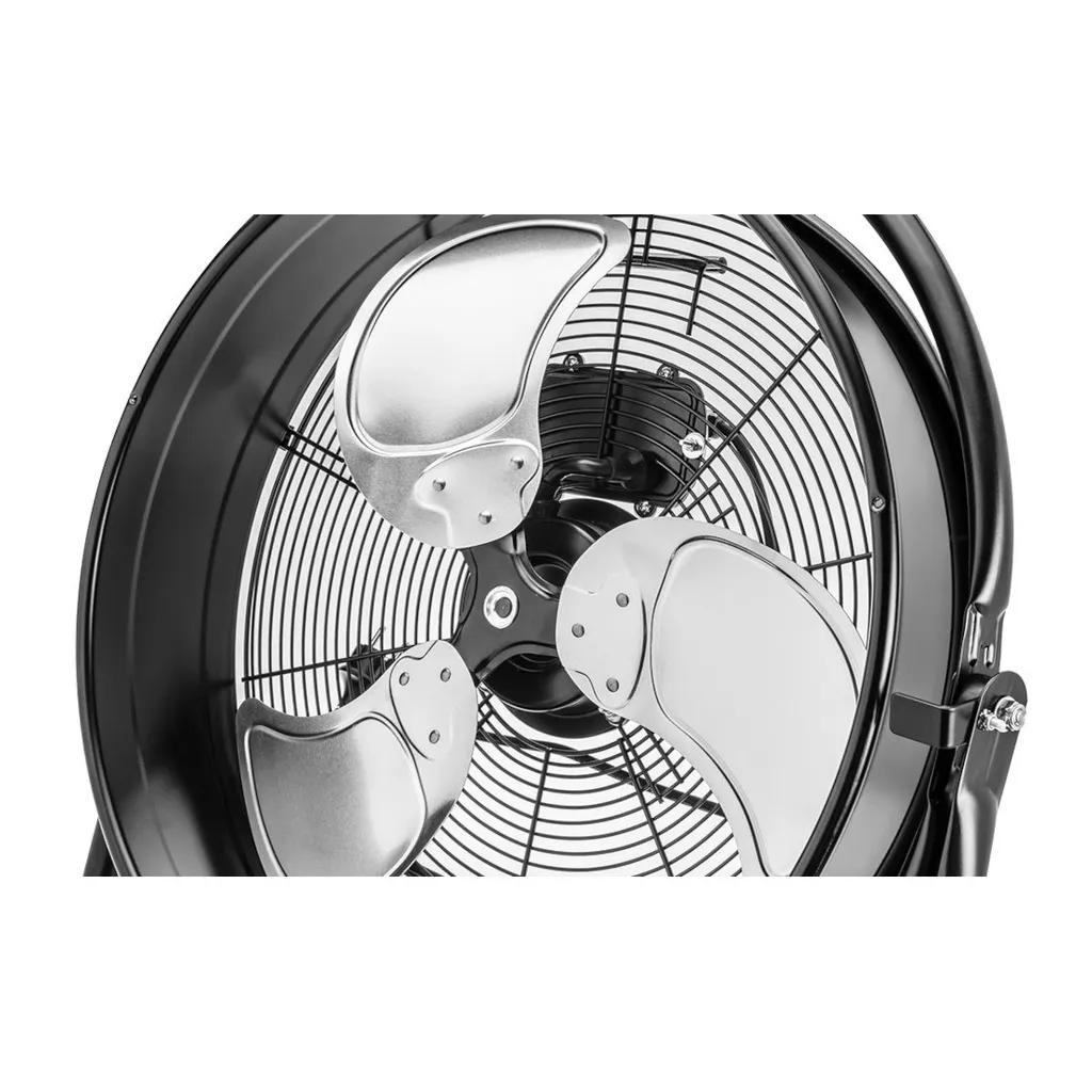 Bodenventilator 100 W | Ø 50cm | 3 Stufen| Aus Verchromten Metall | IP44 2 Bodenventilator 100 W | Ø 50cm | 3 Stufen| Aus Verchromten Metall | IP44 – Bild 2