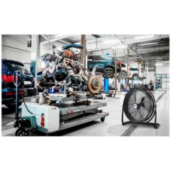 Bodenventilator 100 W | Ø 50cm | 3 Stufen| Aus Verchromten Metall | IP44 9 Bodenventilator 100 W | Ø 50cm | 3 Stufen| Aus Verchromten Metall | IP44 -Unold Store 2591abdc309493dbd2d3de4cf9eaaf1e