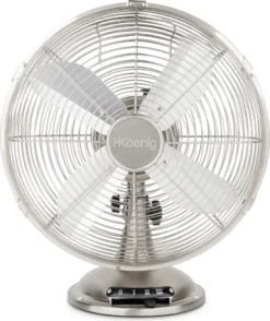 H.Koenig Elektrischer Tischventilator JOE48 30cm Durchmesser