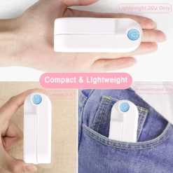 Tragbarer Mini Lüfter Klein Faltbarer Handventilator Wieder Aufladbarer Persönliche Taschenventilator Batterie Betriebener Reise Ventilator USB Schreibtisch-Fan Für Büro, Haus, Outdoor -Unold Store 2e6d53693e80ce10ef5411443f5c0103