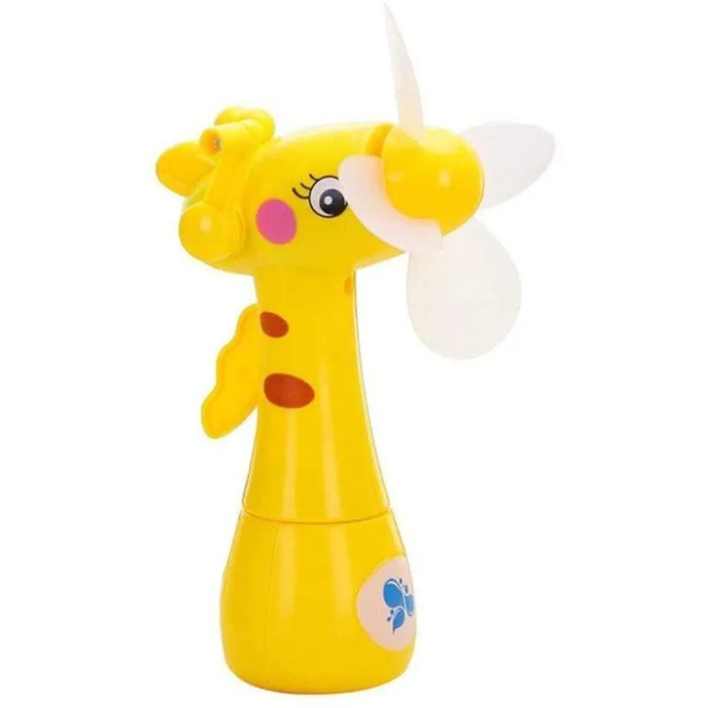 Handventilator Für Kinder - Mini Kurbel-Sprüh-Ventilator Mit Wasserspritze Als Zerstäuber 1 Handventilator Für Kinder - Mini Kurbel-Sprüh-Ventilator Mit Wasserspritze Als Zerstäuber