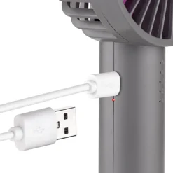 Unold 86620 Breezy II Handventilator Magnetisch Standfuß Spiegel 4W 5-stufig -Unold Store 3a70dce8256b4e1e88be4db14f80034a