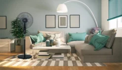 Zilan Standventilator Mit Fernbedienung | LED-Display | 8h Timer | 3 Geschwindigkeitsstufen | Oszilierender Ventilator | Windmaschine | 40 Cm | Oszilierend | 60 Watt -Unold Store 40f01a7552462534f45041744c428780