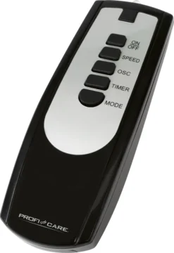 ProfiCare PC-TVL 3090 Tower-Ventilator, Longlife-Profi-Motor, 75° Oszillierend, VoiceControl Und WiFi-Steuerung, Edelstahl, 6 Geschwindigkeitsstufen, Inox-schwarz / Alexa / Google Assistant / App Steuerung -Unold Store 442389cdc2053b0955e8917cbca92acb