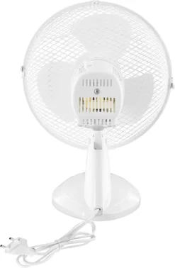 Tischventilator VT 33058 We | Ventilator | Kunststoff | 30 W Leistung | Weiß -Unold Store 44d5074644bb163af43c883595ffa3b2
