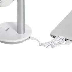 AREBOS USB-Tischventilator Mit Timer, Wiederaufladbarer 2500 MAh – Akku, 45° Neigbar, Ventilator Mit 3 Geschwindigkeitsstufen, Inkl. USB-Kabel 21 AREBOS USB-Tischventilator Mit Timer, Wiederaufladbarer 2500 MAh – Akku, 45° Neigbar, Ventilator Mit 3 Geschwindigkeitsstufen, Inkl. USB-Kabel -Unold Store 55ae2152bad88e22c121edc36a0c19fd