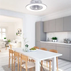 Selltec LED Deckenlampe Ventilator AIR 3 Stufen, Dimmbar, Fernbedienung CCT, Wohnzimmer Wohnzimmer, Schlafzimmer, Kinderzimmer 14646055 -Unold Store 560cd65ef38fc12514636ff1c95fd141