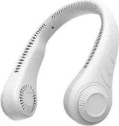 Tragbarer Mini Fan Nackenbügel Klingenloser Hängender Halsventilator Lazy Neck Hanging Cooler USB Wiederaufladbar USB, Weiß 11 Tragbarer Mini Fan Nackenbügel Klingenloser Hängender Halsventilator Lazy Neck Hanging Cooler USB Wiederaufladbar USB, Weiß -Unold Store 5bf281a7849136a7a7e0e30bc1150733