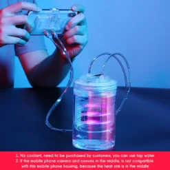 Universal Handy Wasserkühlung Kühler Gaming Phone Wasserkühler Einstellbarer Tragbarer Lüfterhalter 13 Universal Handy Wasserkühlung Kühler Gaming Phone Wasserkühler Einstellbarer Tragbarer Lüfterhalter -Unold Store 5dfa530a63d4b1248f08ae4756e55191
