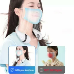 Hals Fan Halsventilator Leise USB Ventilator Hals Nackenventilator 4000mAh Hängender 3 Speed,Weiß 8 Hals Fan Halsventilator Leise USB Ventilator Hals Nackenventilator 4000mAh Hängender 3 Speed,Weiß -Unold Store 5e43af6a40b1845a232e360b41b64b34