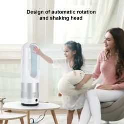 Ventilator Leise, Turmventilator Mit Fernbedienung, Mit Timer, 80°Oszillation, 8 Geschwindigkeitsstufne [A+++] -Unold Store 5f138be5b0677084dffbe9fe1dfdc102