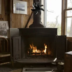 Kaminventilator Ofenventilator Kaminofen Ventilator Ohne Strom 7 Blatt Heizlüfter Ventilator Fan Stromloser Kaminofen (Grau) -Unold Store 615c06e992fb3dfdd42281087a6a02b2