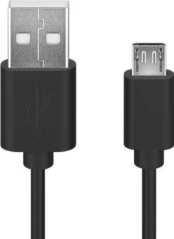 Goobay Tragbarer Handventilator Mit Standfuß - Geräuschlos, Wiederaufladbar - Mit Akku (2000mAh) Und Ladekabel, Schwarz -Unold Store 66c7d7148f4245022d5084568fd961ac