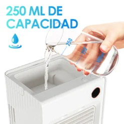 5in1 Tragbarer Mini Klimaanlagen Lüfter Desktop Mobile Klimageräte Luftbefeuchter Kühler Luftventilator -Unold Store 69b341285b3de1ff2fdef291c6a320fd