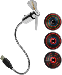 SPEEDLINK AERO LED USB Fan, Multicolour -Unold Store 6f67102a384e412ee28d0fdc0ac185c2