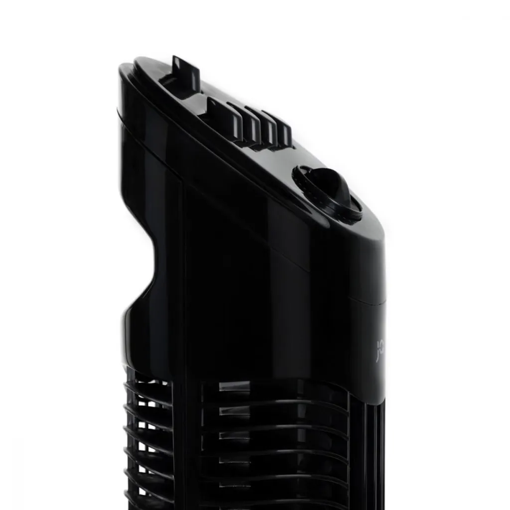 JAP Quebec Oszillierender Leise Turmventilator - 3 Geschwindigkeitsstufen - Drehend - Säulenventilator Mit Timer - Weiß 2 JAP Quebec Oszillierender Leise Turmventilator - 3 Geschwindigkeitsstufen - Drehend - Säulenventilator Mit Timer - Weiß – Bild 2