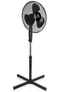AERSON Standventilator Ventilator Windmaschine Luftkühler Oszillierend 50W Schwarz -Unold Store 72e0e670fdcd822d371b76ea4008621a