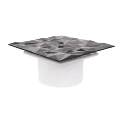 Badlüfter Wohnraumlüfter Badventilator Lüfter Bad Ventilator Badezimmer Wandlüfter Rückstauklappe Belüftung Abluft Zuluft Diamant Panel Anthrazit Ø 100 Mm Standard -Unold Store 731045fc206f48ce37ef7d9d3c6adbb5