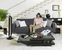 Rowenta VU 6670 F0 Turmventilator Schwarz/silber -Unold Store 74ddc546d273fff05dfb4ace56d44212