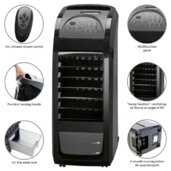 AEG Luftkühler LK 5689 70 W Schwarz -Unold Store 7b0407a09c126c3a14dde1cf0eb46eab