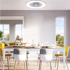 Selltec LED Deckenlampe Ventilator AIR 3 Stufen, Dimmbar, Fernbedienung CCT, Wohnzimmer Wohnzimmer, Schlafzimmer, Kinderzimmer 14646055 -Unold Store 7e8d782e6c186ae83feb1289e49ffb10