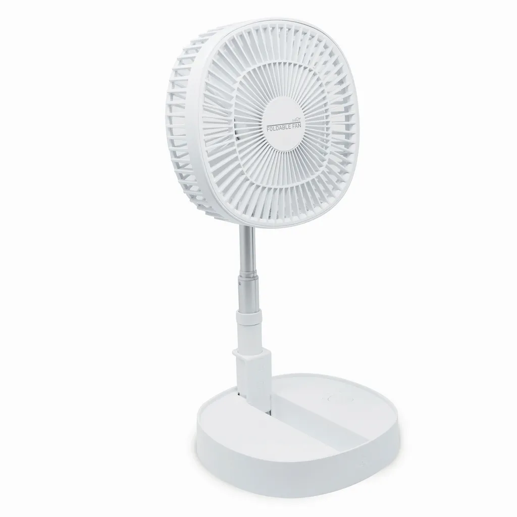 Starlyf® Foldable Fan – Wiederaufladbarer, Kabelloser Und Zusammenklappbarer Ventilator, Akkubetrieb Mit 3 Geschwindigkeiten, 2in1 - Tischventilator Und Standventilator – Aus Der TV Werbung 2 Starlyf® Foldable Fan – Wiederaufladbarer, Kabelloser Und Zusammenklappbarer Ventilator, Akkubetrieb Mit 3 Geschwindigkeiten, 2in1 - Tischventilator Und Standventilator – Aus Der TV Werbung – Bild 2