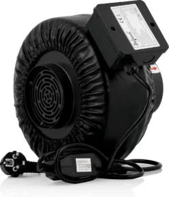 Zelsius Elektrischer Rohrlüfter 345 M³/h Grow Tent | Ø 100 Mm | Radialventilator
