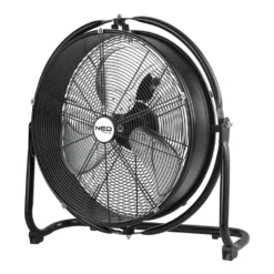 Bodenventilator 100 W | Ø 50cm | 3 Stufen| Aus Verchromten Metall | IP44
