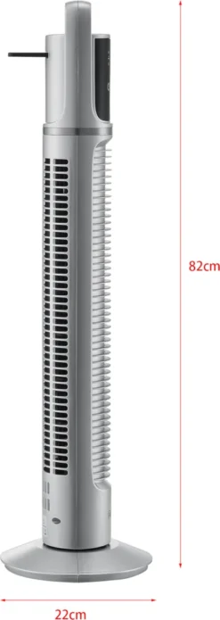 Turmventilator Standventilator Säulenventilator Fernbedienung Silber [in.tec] -Unold Store 9376cf68b6842243c849ac0faee3c701