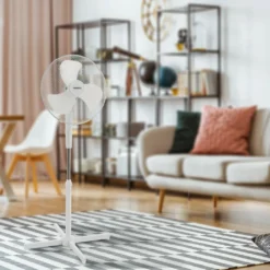 AREBOS Standventilator Turmventilator 45W, 80° Oszillation, 3 Geschwindigkeitsstufen, Leiser Betrieb, Weiß, Höhenverstellbar Bis 122 Cm, Bis 30° Neigbar 23 AREBOS Standventilator Turmventilator 45W, 80° Oszillation, 3 Geschwindigkeitsstufen, Leiser Betrieb, Weiß, Höhenverstellbar Bis 122 Cm, Bis 30° Neigbar -Unold Store 93d4124bb6dc35d5b0b382dd223934ae