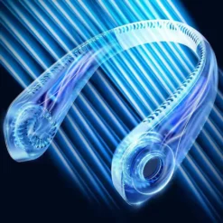 Flexibler Halsventilator, Leiser Blattloser Sportventilator, USB Drehbarer Nackenkühler Zum Aufhängen Für Outdoor Sportarten, Weiß 16 Flexibler Halsventilator, Leiser Blattloser Sportventilator, USB Drehbarer Nackenkühler Zum Aufhängen Für Outdoor Sportarten, Weiß -Unold Store 955225edd5ef26f99c50cdac60b027c7