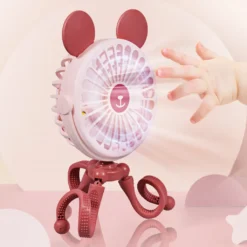 CMYBABEE Tragbare Fan Octopus Ventilator Mit Teleskop Stativ 3-Speed Einstellung Mit Nachtlicht Usb-Lade Geeignet Für Kinderwagen/Camping/Auto Sitz [2022 Neu] -Unold Store 95e57d4b0472aa9f7e17baa4f7f53aa7