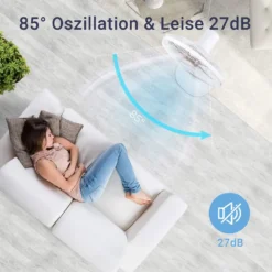 Ventilator Standventilator Fernbedienung FS40-16CR Midea Inverter Motor Leise -Unold Store 986369b266beba364879536ea242d0e0