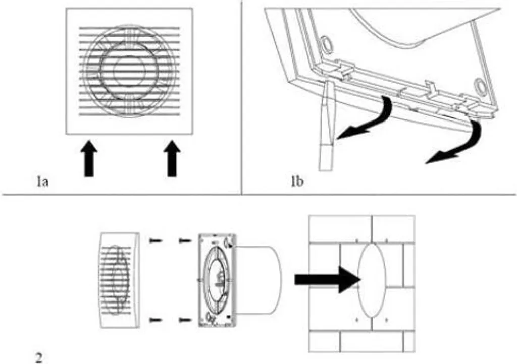 Abluftventilator Ø 125mm Mit Lichtschalter-Aktivierung Bad Lüfter Ventilator 3 Abluftventilator Ø 125mm Mit Lichtschalter-Aktivierung Bad Lüfter Ventilator – Bild 3