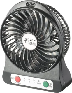 3in1 Akku Tisch-Ventilator Mit Powerbank-Funktion + Leuchte / Lampe 1.800 MAh Auto Camping -Unold Store a28775d2ce8e20efdd30969c78d4cd2b