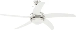 VidaXL Dekorativer Deckenventilator Mit Leuchtmittel 128 Cm Weiß 11 VidaXL Dekorativer Deckenventilator Mit Leuchtmittel 128 Cm Weiß -Unold Store a37b8ec70c49922b905dbd5dc5cfddab