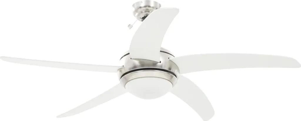 VidaXL Dekorativer Deckenventilator Mit Leuchtmittel 128 Cm Weiß 3 VidaXL Dekorativer Deckenventilator Mit Leuchtmittel 128 Cm Weiß – Bild 3