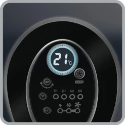 Rowenta VU 6670 F0 Turmventilator Schwarz/silber -Unold Store a80d41bf70ca8409ed59a63f8efdb1e9