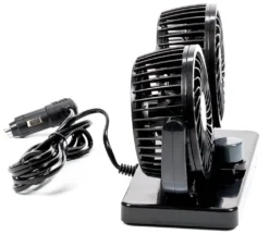 Auto Ventilator Doppellüfter ALL Ride, Vertikal Und Horizontal Einstellbar, 2 Leistungsstufen 8 Watt 15 Watt, 12 Volt -Unold Store a83417165ccc721680ad75fd7b3fc476