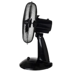 LEX XXL Tischventilator Ventilator Ø30 Cm, 3 Geschwindigkeiten, Oszillation, 50cm, Farbe:Schwarz -Unold Store a8b611bf242ddf395de49c09894b9eeb