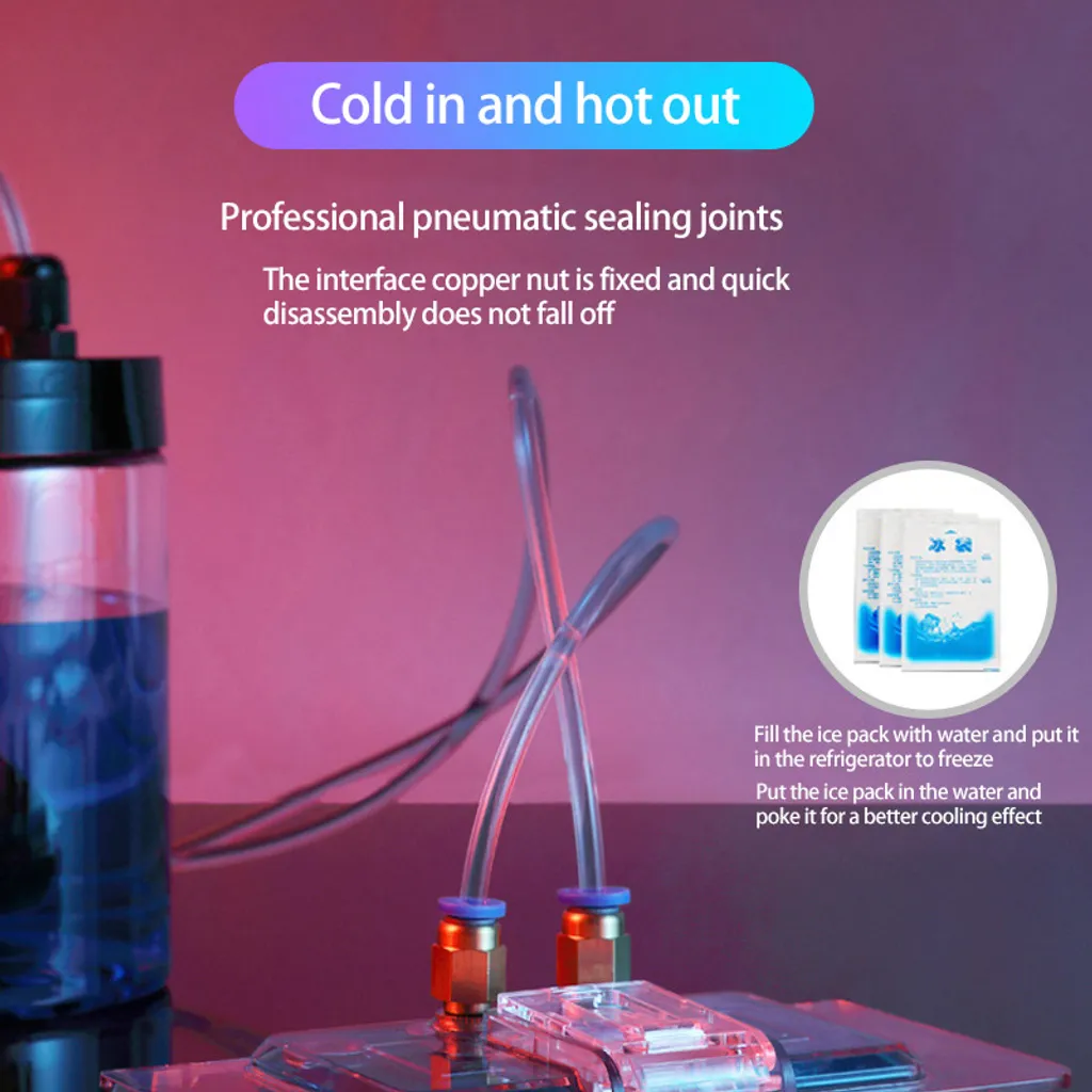 Universal Handy Wasserkühlung Kühler Gaming Phone Wasserkühler Einstellbarer Tragbarer Lüfterhalter 10 Universal Handy Wasserkühlung Kühler Gaming Phone Wasserkühler Einstellbarer Tragbarer Lüfterhalter – Bild 10