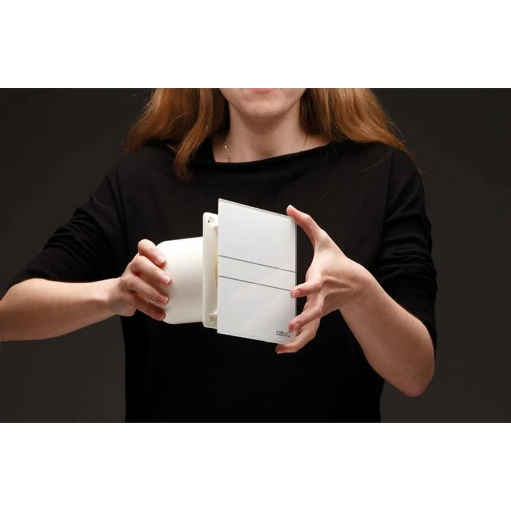 E-150 G Axial-Badlüfter, 21W, Rohrleitung 150 Mm, Weiß 2 E-150 G Axial-Badlüfter, 21W, Rohrleitung 150 Mm, Weiß – Bild 2